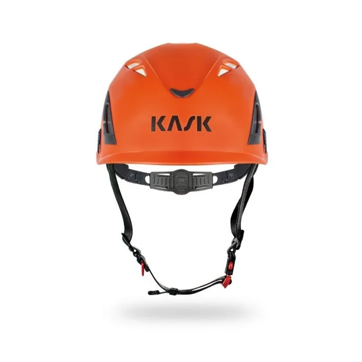 Casque PLASMA orange EQ EN 397 KASK l Sécurama
