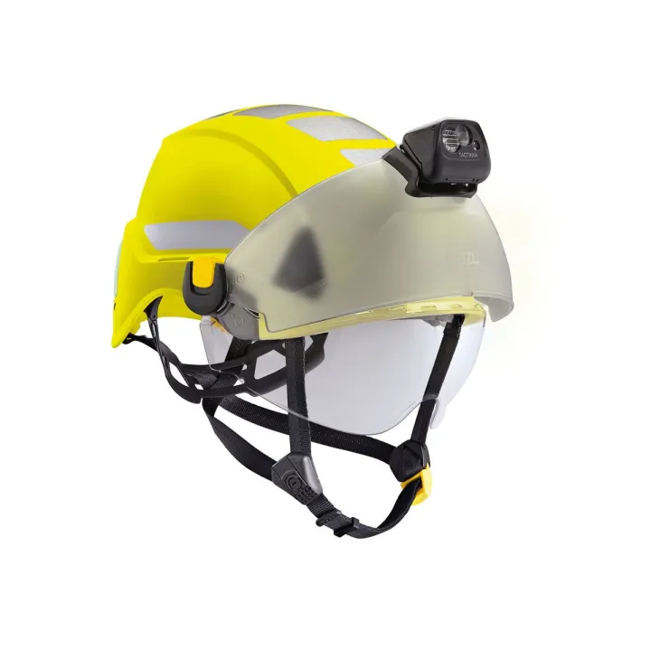 Casque très léger STRATO HI VIZ PETZL I Sécurama équipé