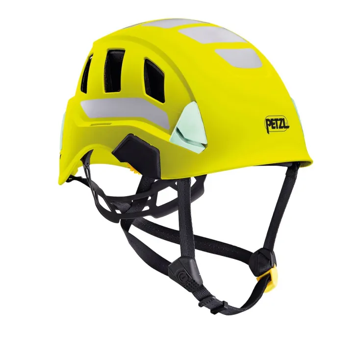 Casque jaune haute visibilité ventilé STRATO VENT HI VIZ PETZL I Sécurama