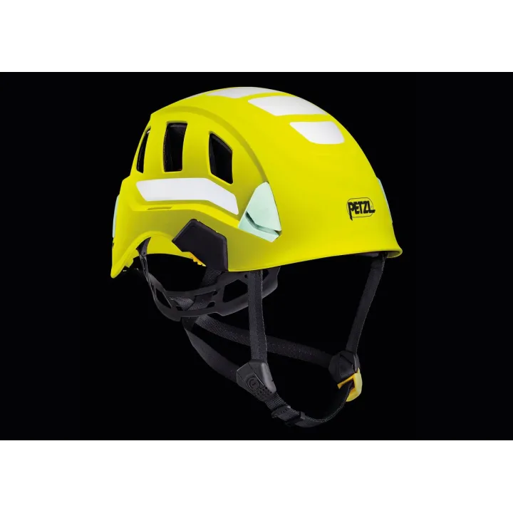 Casque jaune haute visibilité ventilé STRATO VENT HI VIZ PETZL I Sécurama