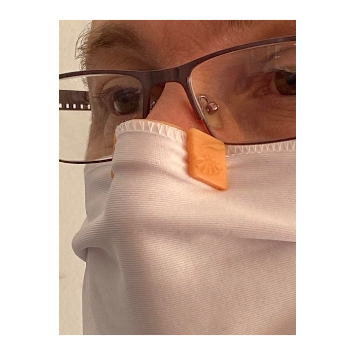 Pince nez anti buée pour masque Sécurama