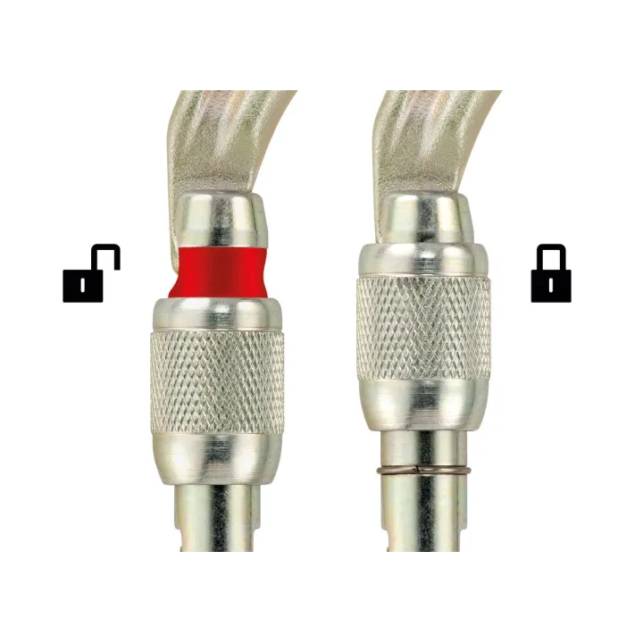 Mousqueton asymétrique VULCAN haute résistance PETZL I Sécurama