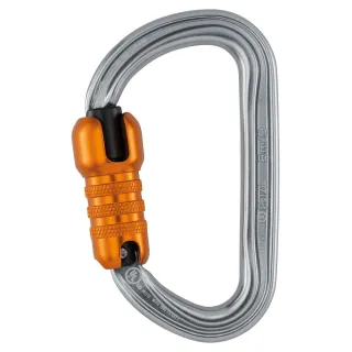 Mousqueton BmD gris asymétrique haute réisistance PETZL I Sécurama