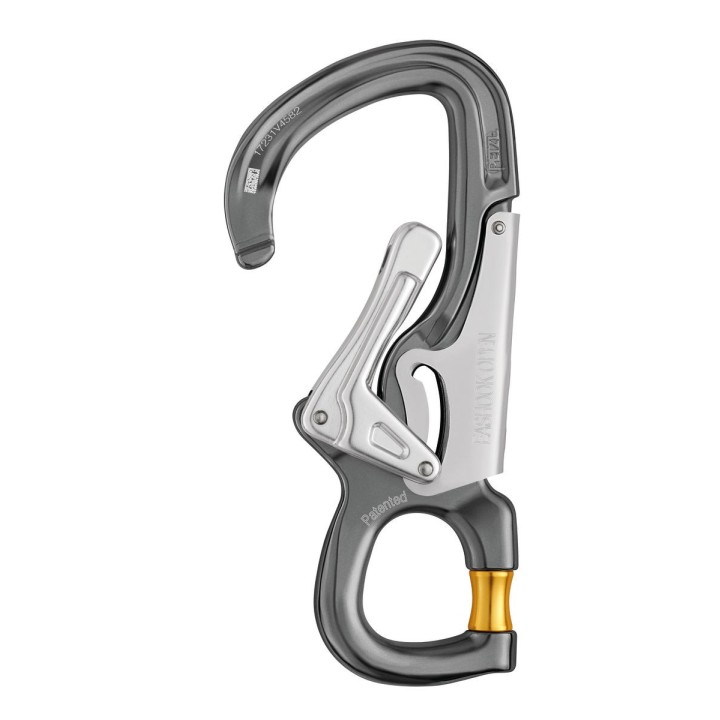 Connecteur EASHOOK OPEN pour longe double  PETZL I Sécurama