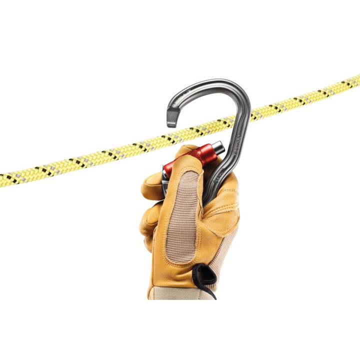 Mousqueton VERTIGO TWIST LOCK pour longe progression PETZL I Sécurama
