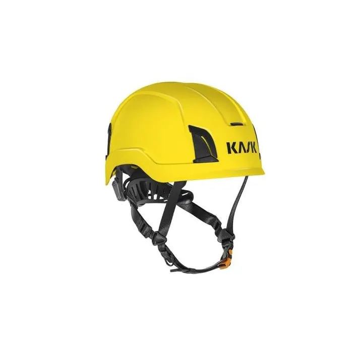 Casque de chantier ZENITH X jugulaire 10 ans KASK jaune