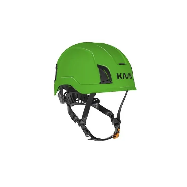 Casque de chantier ZENITH X jugulaire 10 ans KASK vert