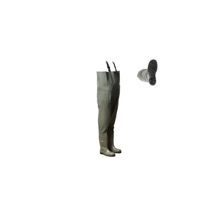 Waders de sécurite CHEST SAFETY PVC DUNLOP Securama