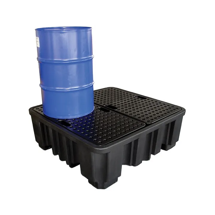 Palette de rétention polyéthylène pour fûts PIG ECO PB Sécurama