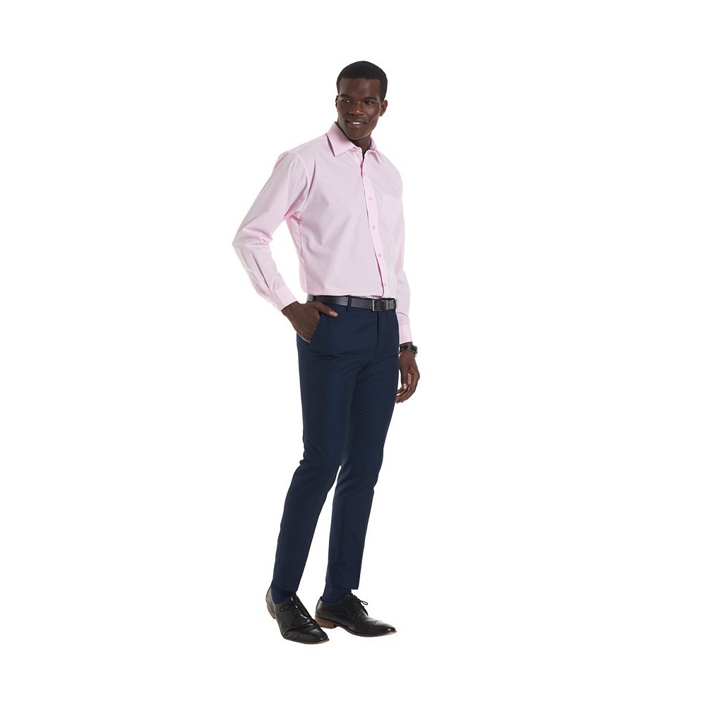 Chemise manches longues popeline homme UC709 UNEEK Sécurama