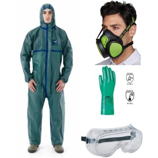 Kit protection phytosanitaire combinaison A2P3 complet SECURAMA